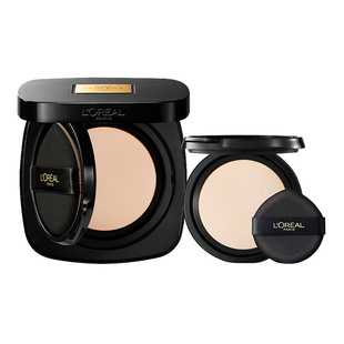 【自营】L＇oreal/欧莱雅金致臻颜柔光无瑕气垫霜送同款替换芯