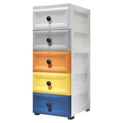 夹缝收纳柜抽屉式塑料夹缝柜