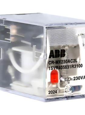 正品中间继电器ABBCR-MX230AC2L