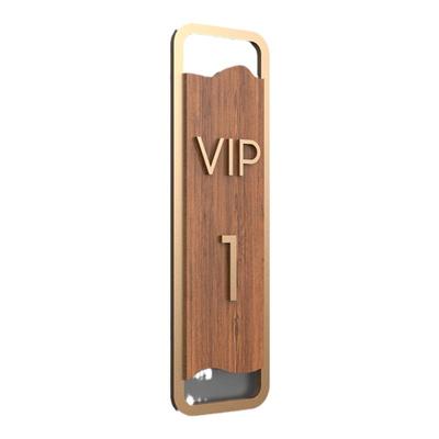 酒店茶楼vip包厢门牌号码牌订做