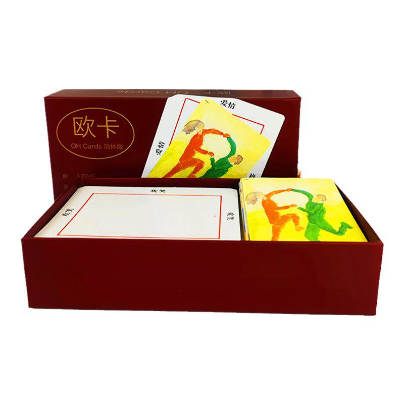 欧卡OH Cards简体中文版心理潜意识投射卡心理咨询休闲聚会卡牌