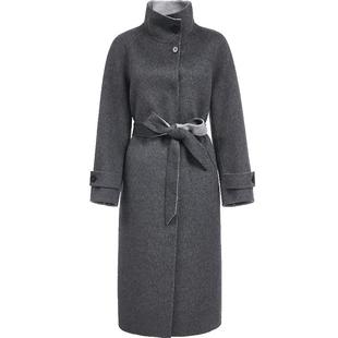 Vero Moda毛呢大衣2025秋冬新款含绵羊毛桑蚕丝双面呢32544S010