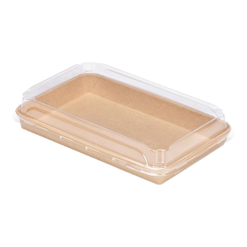 一次性寿司打包餐盘牛皮纸托盘烧烤炸串碟子食品级加厚防油水餐具