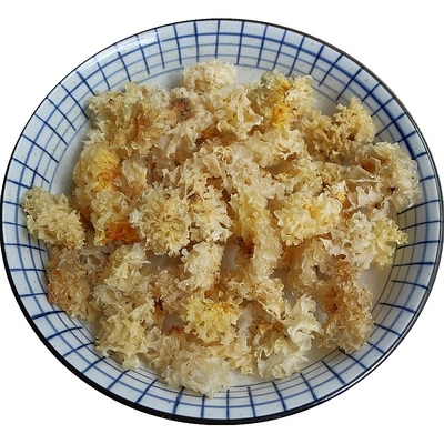 神农架野生小银耳胶质浓粘稠软糯