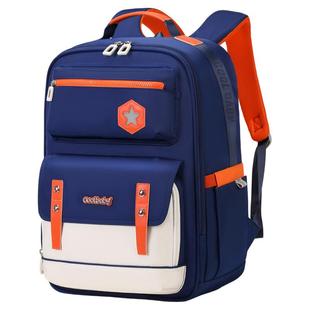 COOLBABY初中生儿童书包女生小学生新款四减负大容量背包女孩男生