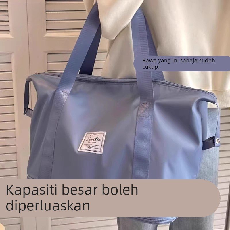 可折叠大容量旅行包短途出差袋收纳待产瑜伽健身游泳包轻便便携