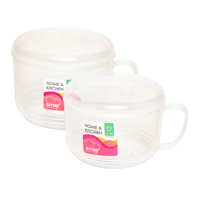 微波炉早餐杯带把手便携燕麦片