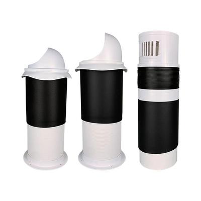 空新汇新风风帽室内安装