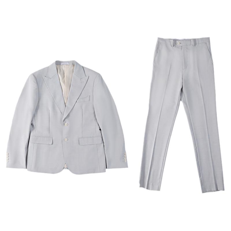 韩版轻熟修身夏休闲薄款西服痞帅