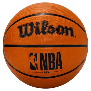 Wilson威尔胜官方NBA联名初学篮球户外训练7号球室外耐磨橡胶DRV