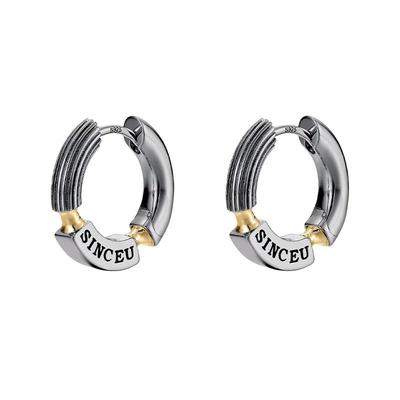明星同款SINCEYOU罗马世界耳环