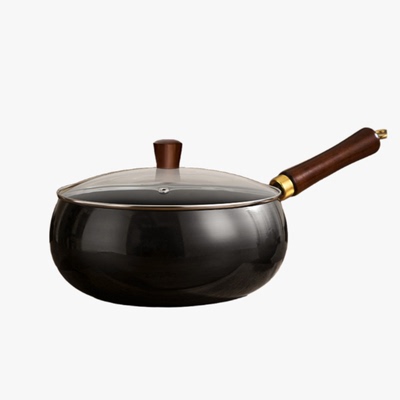 苏泊尔古法南瓜锅炒锅无涂层锅