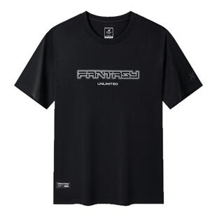 特步短袖男2025年新款夏季纯棉T恤休闲百搭运动上衣975229010202