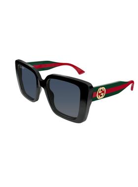 开云眼镜古驰GUCCI板材方框大框男女同款防晒太阳镜墨镜GG1861S