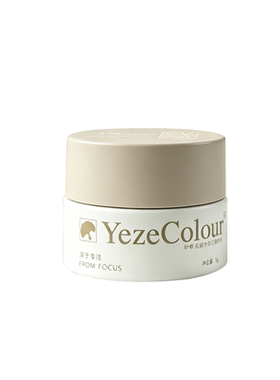 yeze叶梓拉丝胶美甲免洗蹭粉弹力拉丝胶黑白拉丝甲油胶美甲店专用