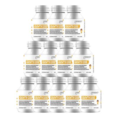 12瓶成长密码 Biogency澳洲儿童D3K2赖氨酸复合营养咀嚼片30粒/瓶