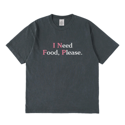 infp短袖t恤设计感夏季小众情侣男女宽松圆领上衣