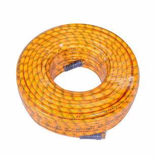 防冻黄胶管防爆2分打药机药水管喷雾器高压PVC农用三胶四线全编制