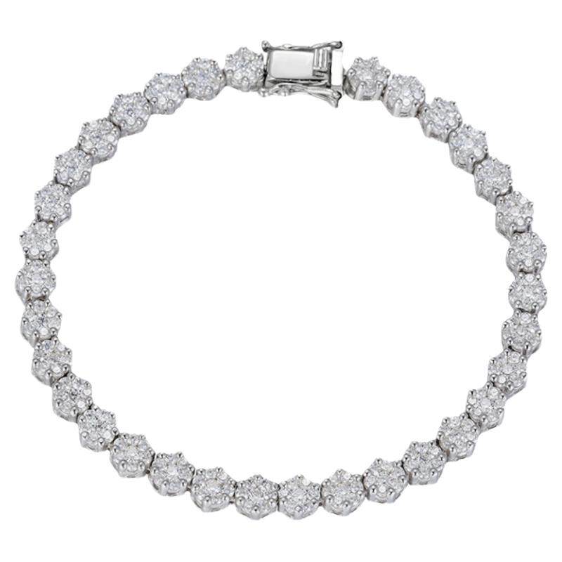 BLINGBLING纯银满钻手链