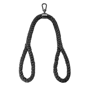 劳拉之星3134面拉延长绳高位下拉训练器三头肌面拉延长双头绳