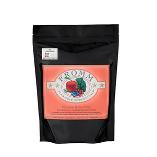 【官方旗舰店】福摩FROMM经典系列三文鱼蔬果美毛成幼猫粮4.5KG