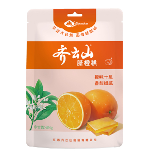 齐云山脐橙糕454g赣南脐橙果糕江西特产孕妇儿童好吃零食橙子
