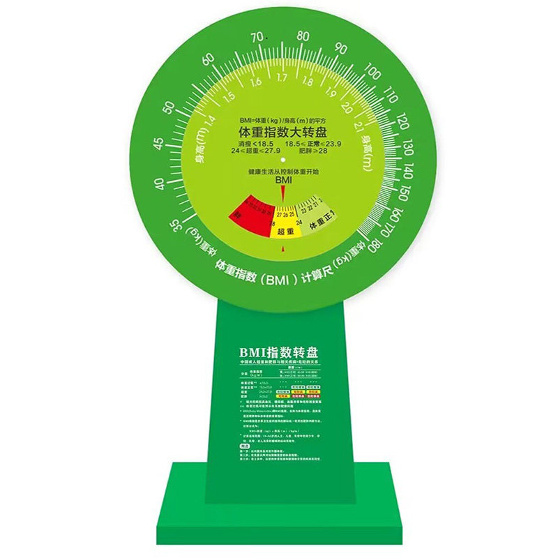 控疾bmi体重指数健康大转盘