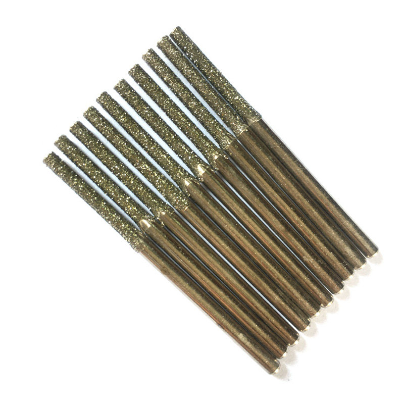 A针加长砂金刚石打孔针 玉雕工具翡翠磨针 雕刻打磨工具100支/包