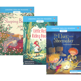 Usborne English Readers Little Red Riding Hood Sleeping Beauty 英语小读者 儿童英语分级读物  英文原版进口图书