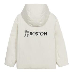 MLB官方 男女情侣短款保暖运动羽绒服帽子可拆卸24冬季新品DJB12