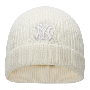 MLB儿童针织帽子毛线帽2025冬季保暖绒线帽男童女童运动帽套头帽