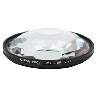 LIPA丽拍 万花筒滤镜高透高清重影镜前景虚化相机滤镜摄影单反配件相机通用67/72/77/82mm