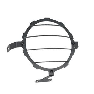 适用豪爵TR300PLUS大灯网罩改装哈普大灯护网复古罩配件无损安装