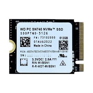 WD/西数SN740 1T 2230 M2固态硬盘2T PCIE4.0 NVMe M.2硬盘SSD1TB