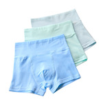儿童男童内裤纯棉a类高腰深档护肚不夹屁屁股抗菌男孩四角短裤头
