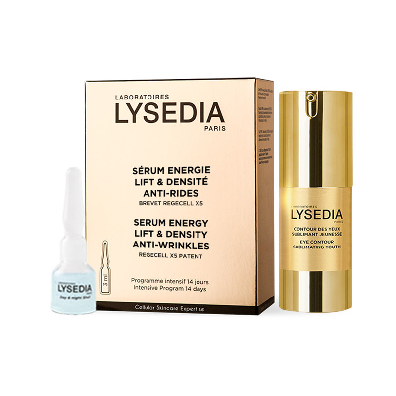 lysedia黄金线抗皱紧致眼面部护理套装