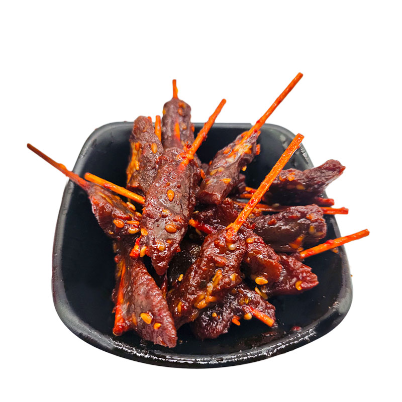 湖南牙签肉牵牵思香辣牙签肉