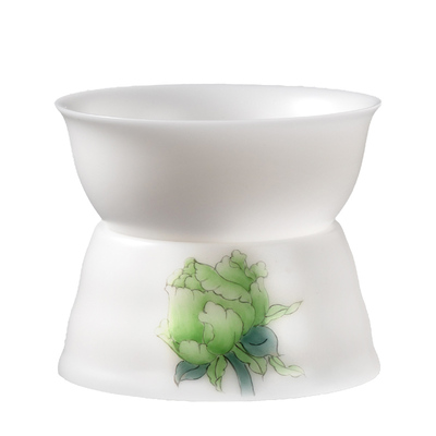 庄晓明大师《玉笑珠香》茶漏茶滤