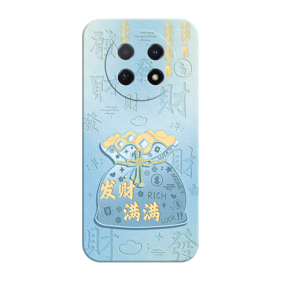 适用真我12X中国风软壳送挂绳