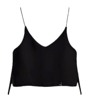 丝绒V领百搭风小坎肩吊带背心