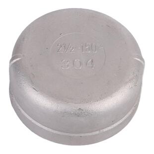 304不锈钢内丝管帽内丝闷头塞头丝堵内螺纹堵头管盖帽闷盖4分DN15