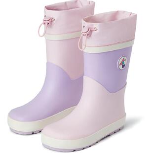 柠檬宝宝儿童雨鞋男女童防滑水鞋束口长筒高筒小孩宝宝小学生雨靴