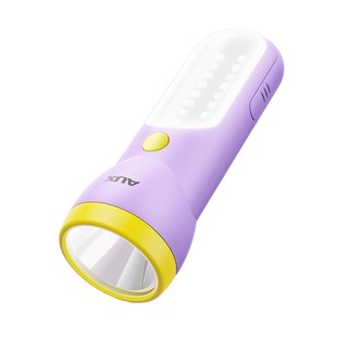 奥克斯手电筒小型便携式新款强光可充电超亮户外耐用家用应急防水