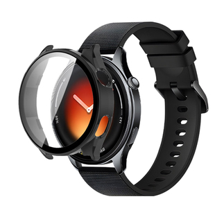 适用小米手表5保护壳xiaomi5智能运动手表壳eSIM全包PC一体壳watchS5钢化膜保护防摔防刮新款手表套男款女款