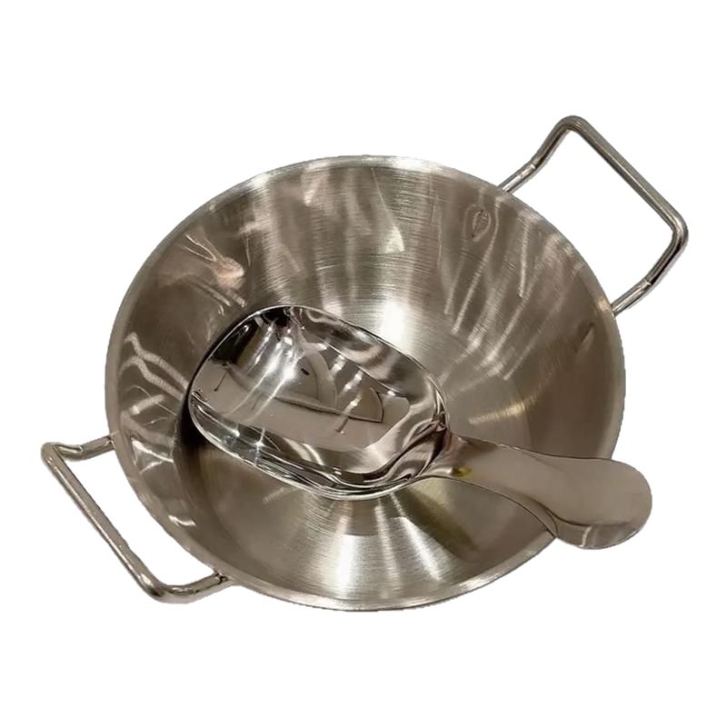 韩式不锈钢双耳碗勺酸奶碗小吃碗