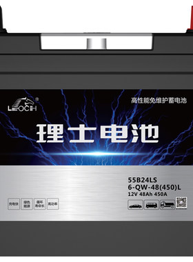 官方原装电瓶理士电池55B24RS