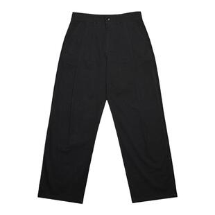 CITYDIVE Stripe Tuck Trousers 黑色条纹绅士双摺休闲裤