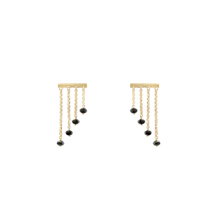 【CnHnOn 脂肪商店】简约现代感时髦叶片耳饰精致银色耳圈女