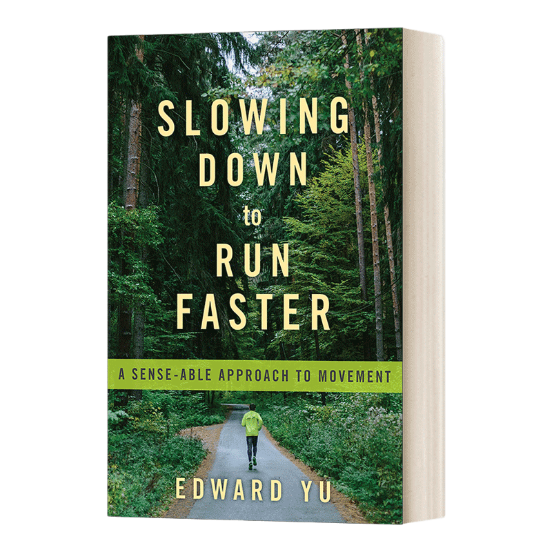 英文原版 Slowing Down to Run Faster 慢下来跑得更快 一种合理的运动方法 英文版 进口英语原版书籍