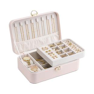 唯兰朵首饰盒新年礼物高档精致珠宝首饰收纳盒大容量高级感饰品盒